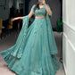 Designer Gold Coin Embroidered Lehenga Set for Wedding and Festive Wear