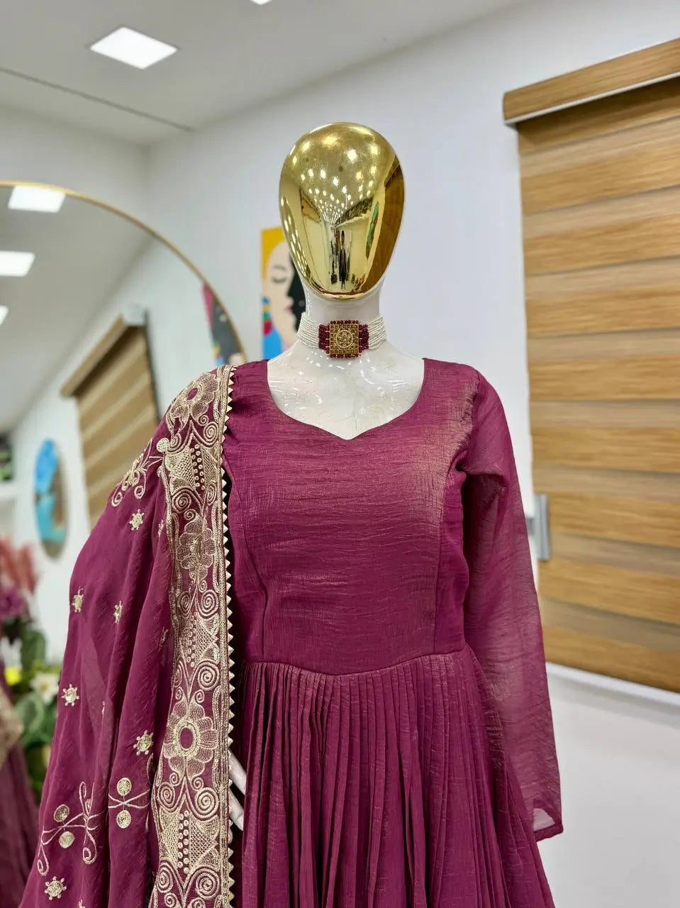 Designer Gold Crazy Embroidered Sharara Set with Dupatta | Fully Stitched