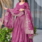 Designer Gold Crazy Embroidered Sharara Set with Dupatta | Fully Stitched