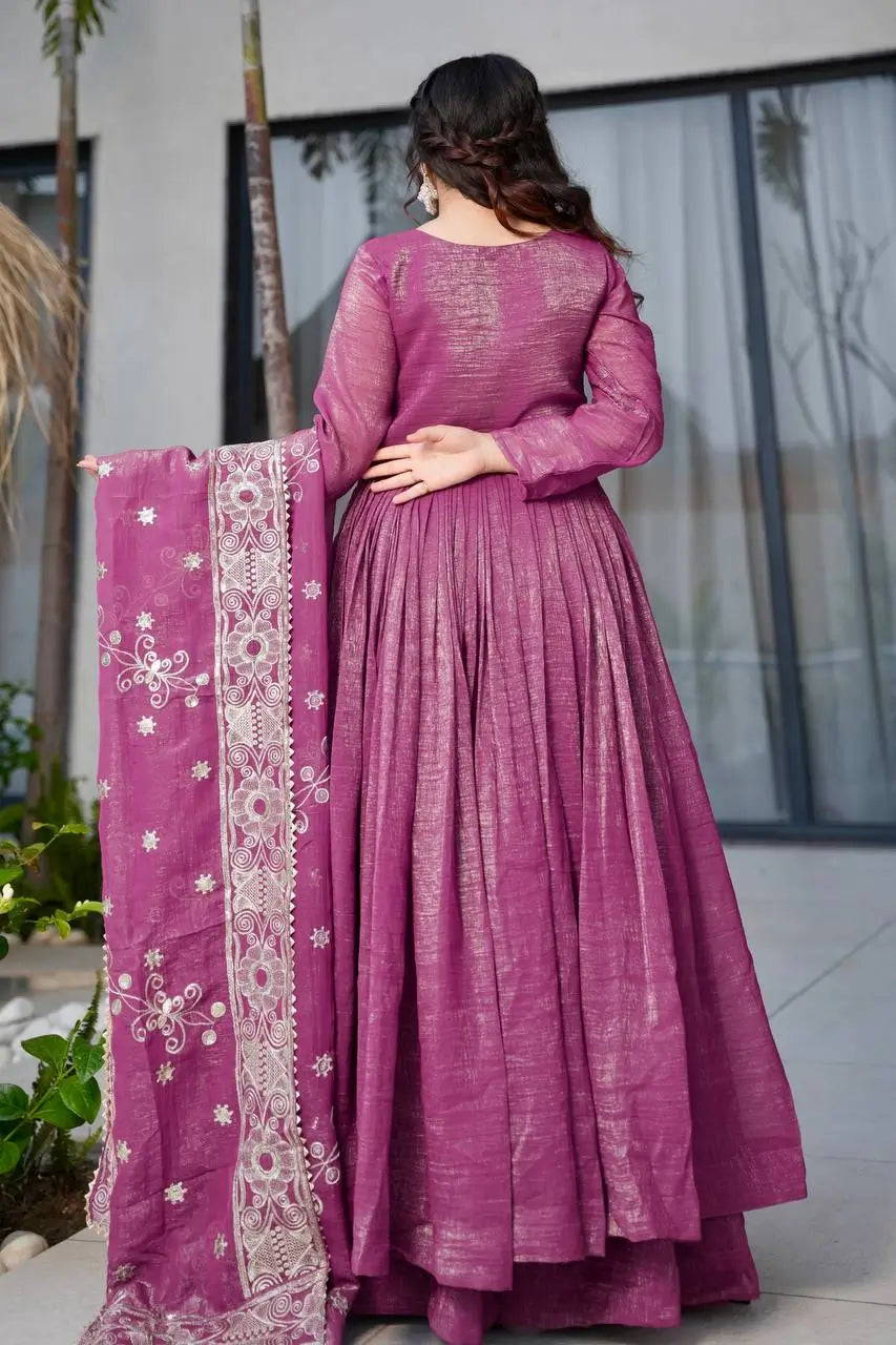 Designer Gold Crazy Embroidered Sharara Set with Dupatta | Fully Stitched