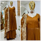 Designer Gold Crazy Embroidered Sharara Set with Dupatta | Fully Stitched