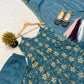 Designer Hand Beads work Anarkali Suit for Festive and Wedding Occasions