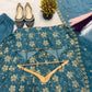 Designer Hand Beads work Anarkali Suit for Festive and Wedding Occasions