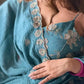 Designer Hand Beads work Anarkali Suit for Festive and Wedding Occasions