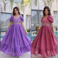 Designer Handwork Party Wear Gown for Festive and Special Occasions