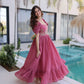 Designer Handwork Party Wear Gown for Festive and Special Occasions