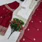 Designer Heavy Chinon Embroidered Sharara Set