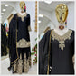 Designer Heavy Chinon Silk Sharara Suit with Coding Sequin Embroidery