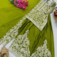 Designer Heavy Chinon Silk Sharara Suit with Coding Sequin Embroidery