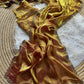 Designer Jarkan Work Satin Silk Saree