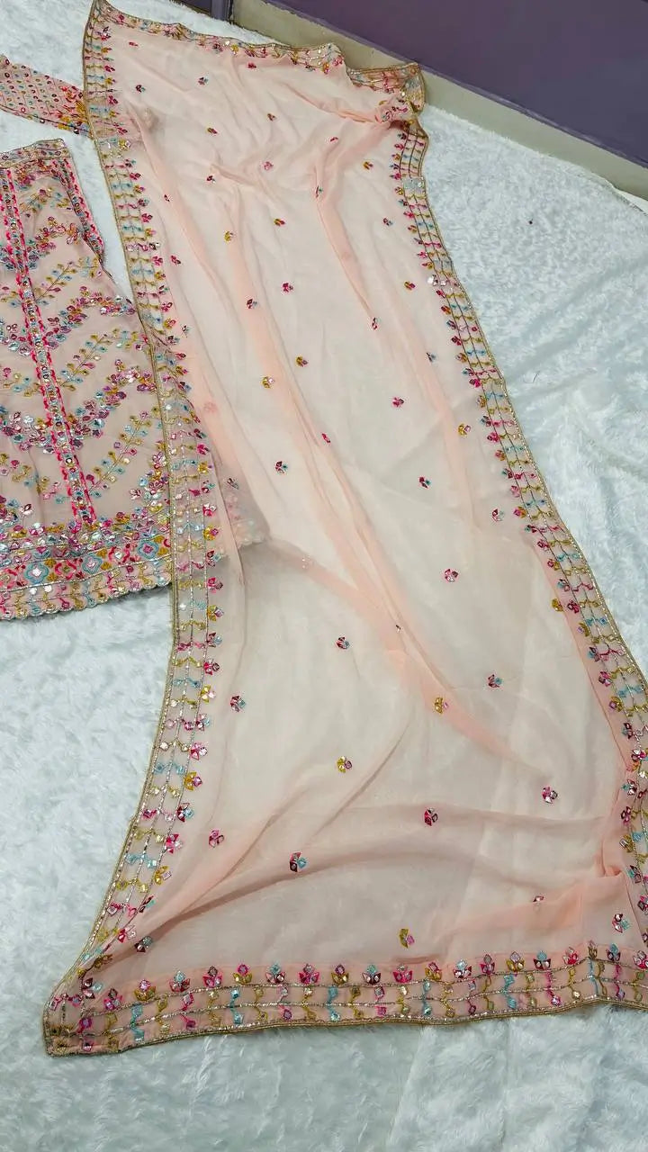 Designer Kasturi Silk Lehenga Set for Wedding and Festive Occasions