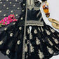 Designer Organza Silk Palazzo Suit Set for Wedding and Festive Wear