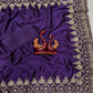 Designer Rangoli Silk Saree with Zari Sequence Work for Wedding Reception and Festive Party