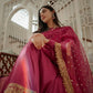 Designer Rayon Anarkali Suit with Embroidered Dupatta for Festive and Party Wear