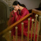 Designer Rayon Anarkali Suit with Embroidered Dupatta for Festive and Party Wear