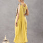 Designer Ready to Wear Embroidered Chinon Saree for Festive and Party Wear