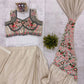 Designer Ready to Wear Embroidered Chinon Saree for Festive and Party Wear