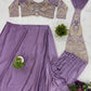 Designer Ready to Wear Embroidered Rangoli Silk Saree for Festive and Party Wear
