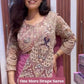 Designer Ready to Wear Embroidered Rangoli Silk Saree for Festive and Party Wear