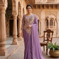 Designer Ready to Wear Embroidered Rangoli Silk Saree for Festive and Party Wear