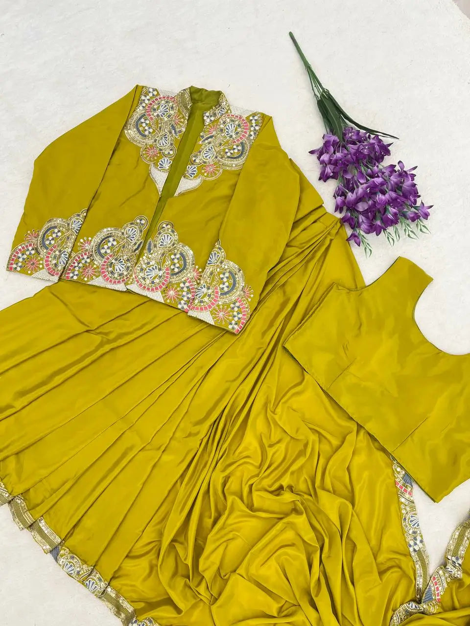 Designer Ready to Wear Koti Saree for Wedding and Festive Wear