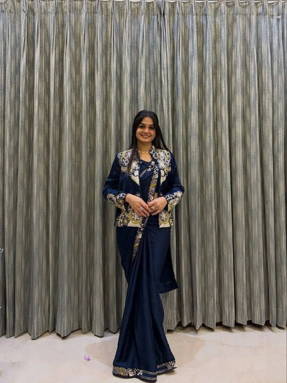 Designer Ready to Wear Koti Saree for Wedding and Festive Wear