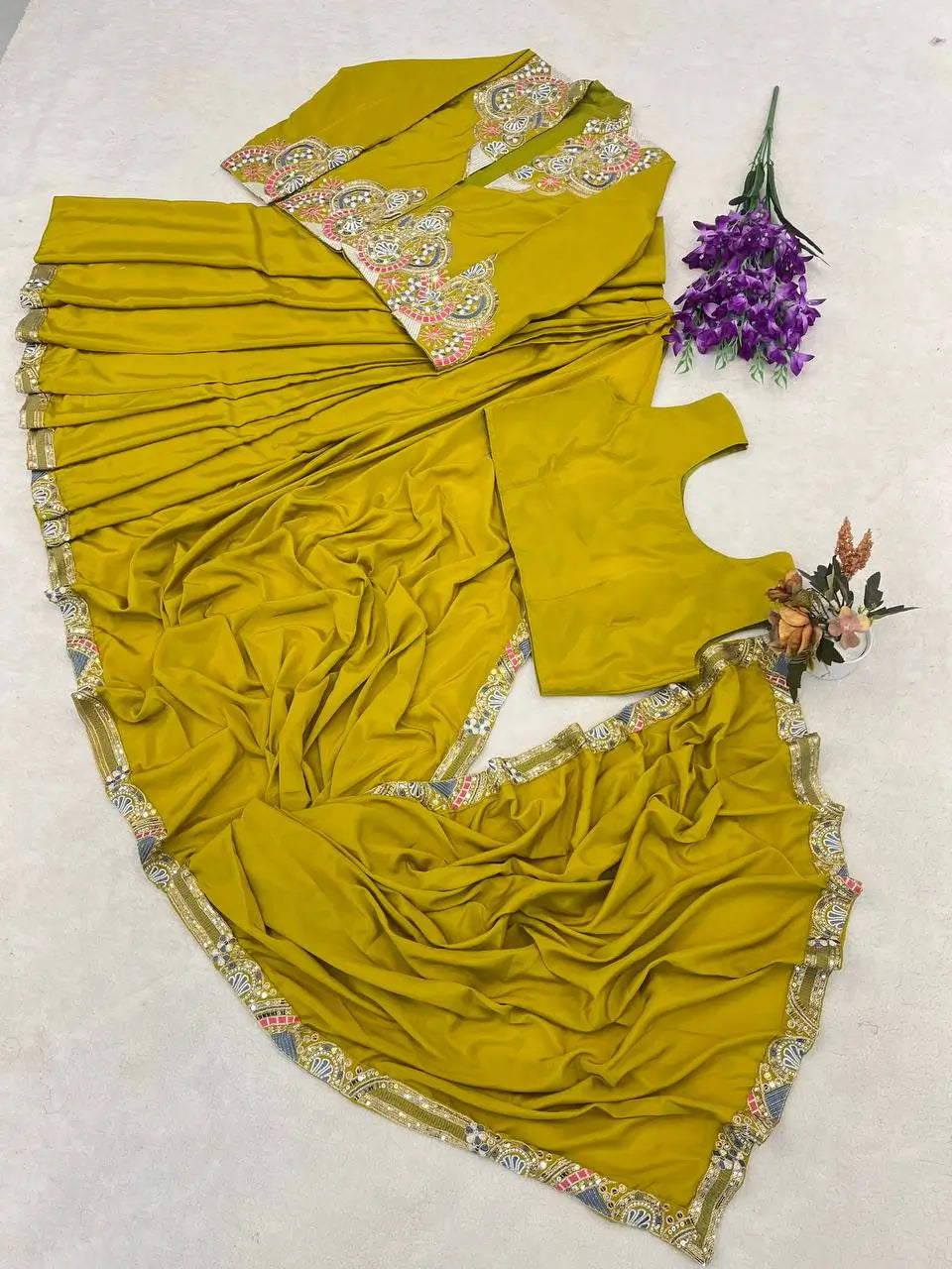 Designer Ready to Wear Koti Saree for Wedding and Festive Wear