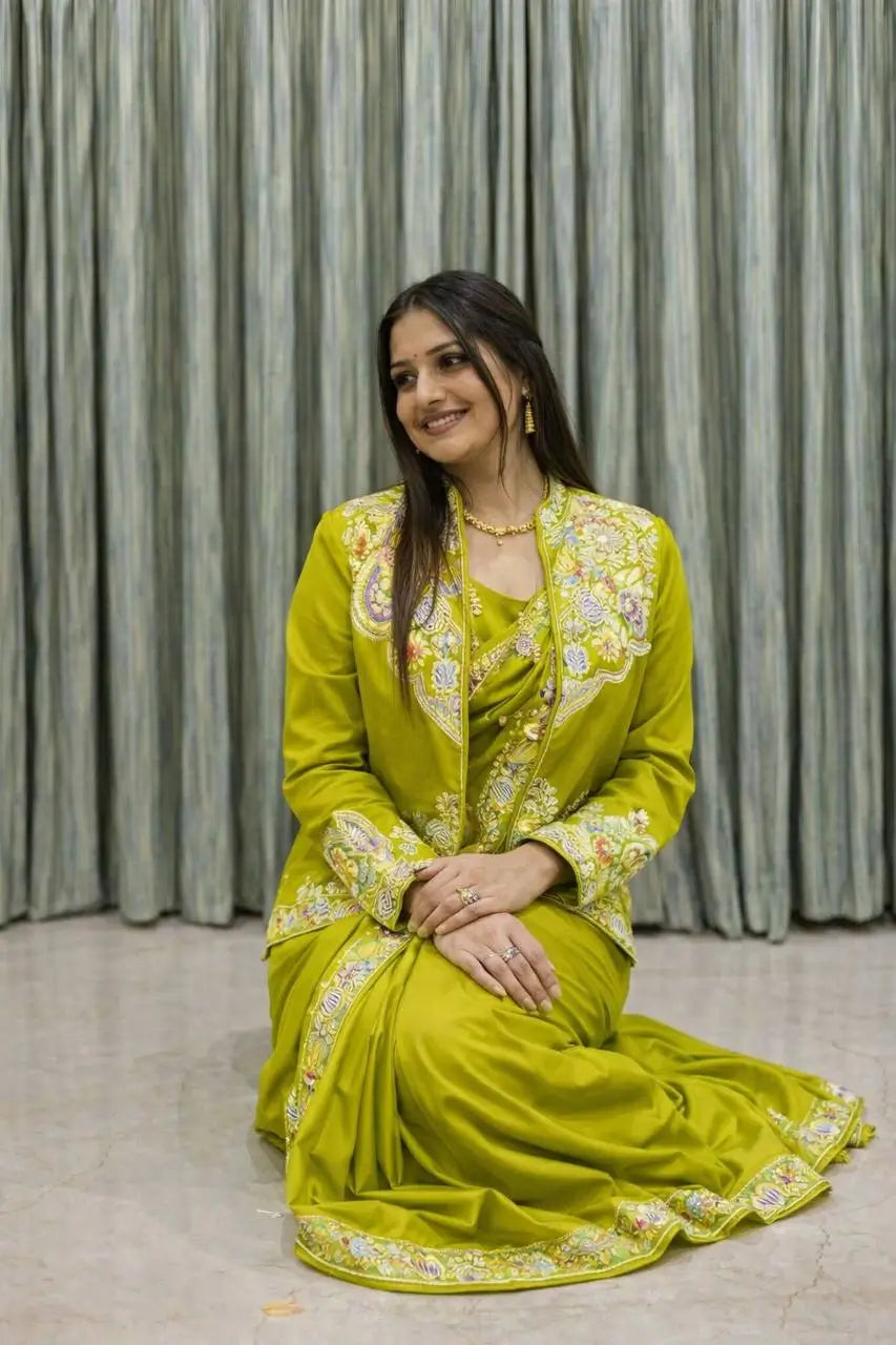 Designer Ready to Wear Koti Saree for Wedding and Festive Wear