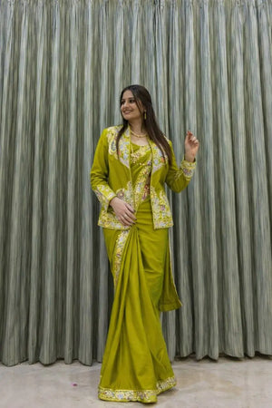 Designer Ready to Wear Koti Saree for Wedding and Festive Wear
