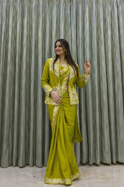 Designer Ready to Wear Koti Saree for Wedding and Festive Wear