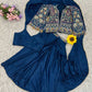 Designer Ready to Wear Saree with Embroidered Koti for Festive and Party Wear