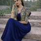 Designer Ready to Wear Saree with Embroidered Koti for Festive and Party Wear