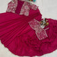 Designer Ready to Wear Saree with Embroidered Koti for Wedding and Party Wear