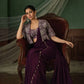 Designer Ready to Wear Saree with Embroidered Koti for Wedding and Party Wear
