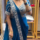 Designer Ready to Wear Semi Beads Saree for Festive and Party Wear