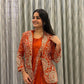 Designer Ready to Wear saree with Koti for Wedding and party Wear