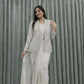 Designer Ready to Wear saree with Koti for Wedding and party Wear