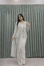 Designer Ready to Wear saree with Koti for Wedding and party Wear