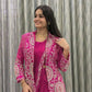 Designer Ready to Wear saree with Koti for Wedding and party Wear