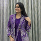 Designer Ready to Wear saree with Koti for Wedding and party Wear