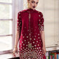 Designer Roman Silk Palazzo Suit with Embroidered Dupatta | Fully Stitched