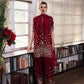 Designer Roman Silk Palazzo Suit with Embroidered Dupatta | Fully Stitched