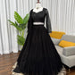 Designer Ruffle Style Georgette Lehenga Set for Wedding and Party Wear
