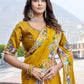 Designer Satin Chiffon Festival Wedding Saree for Special Occasions