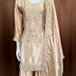 Designer Satin Sharara Suit for Festive and Wedding Occasions
