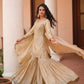 Designer Satin Sharara Suit for Festive and Wedding Occasions