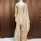 Designer Satin Sharara Suit for Festive and Wedding Occasions