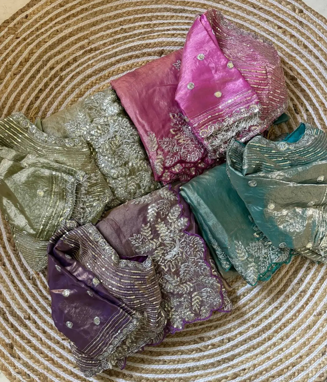 Designer Satin Silk Saree with Embroidery for Festive and Wedding Wear