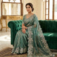 Designer Satin Silk Saree with Embroidery for Festive and Wedding Wear