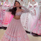 Designer Sequins Lehenga Choli for Wedding and Reception Occasions